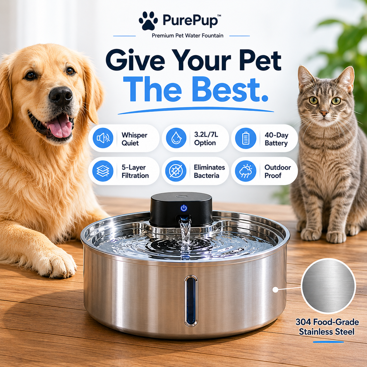 PurePup™ Water Bowl