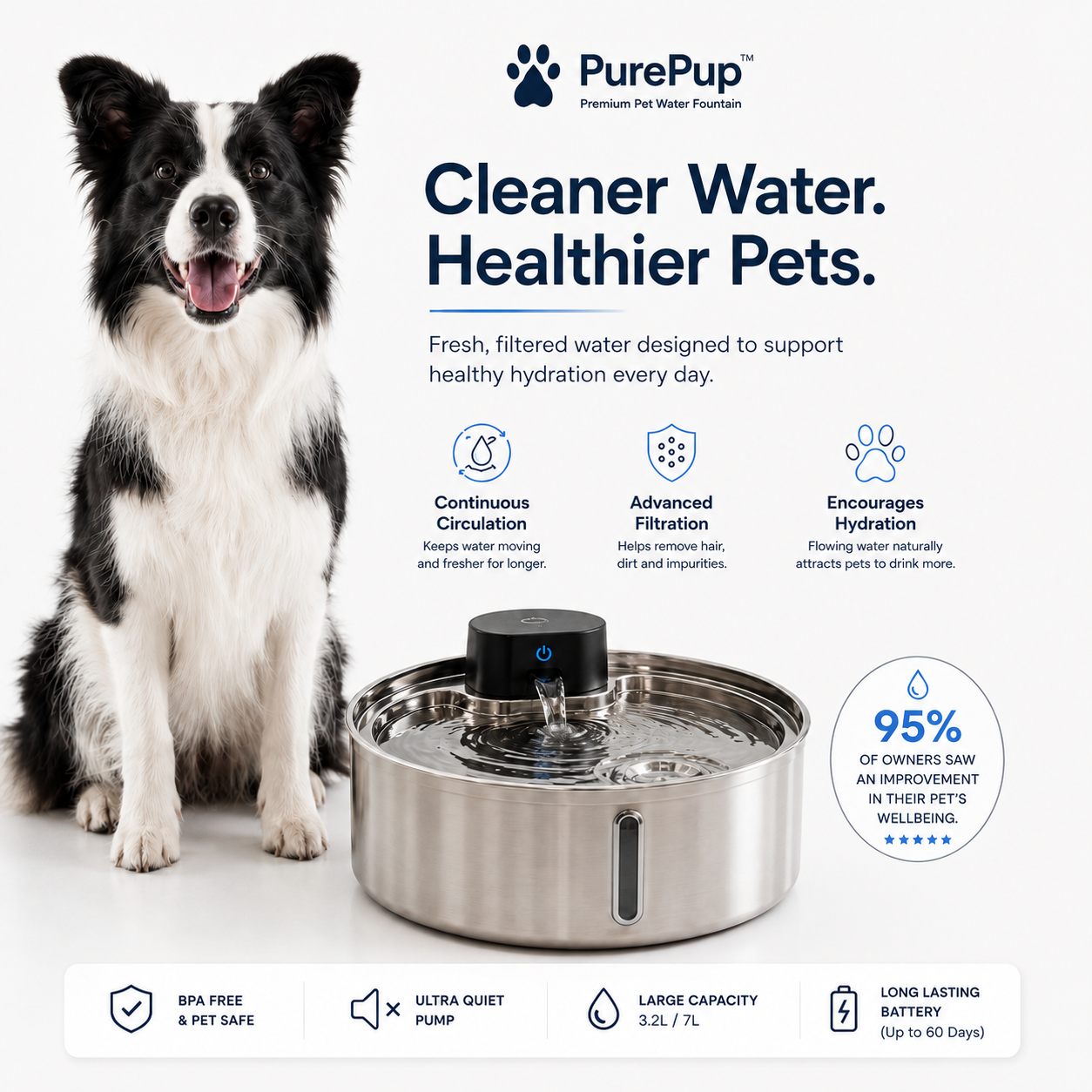 PurePup™ Water Bowl