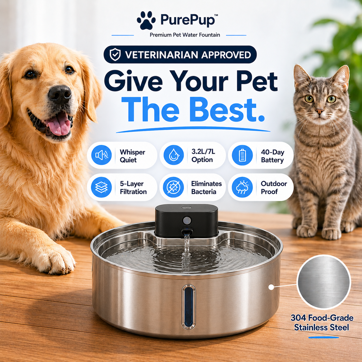 PurePup™ Water Bowl